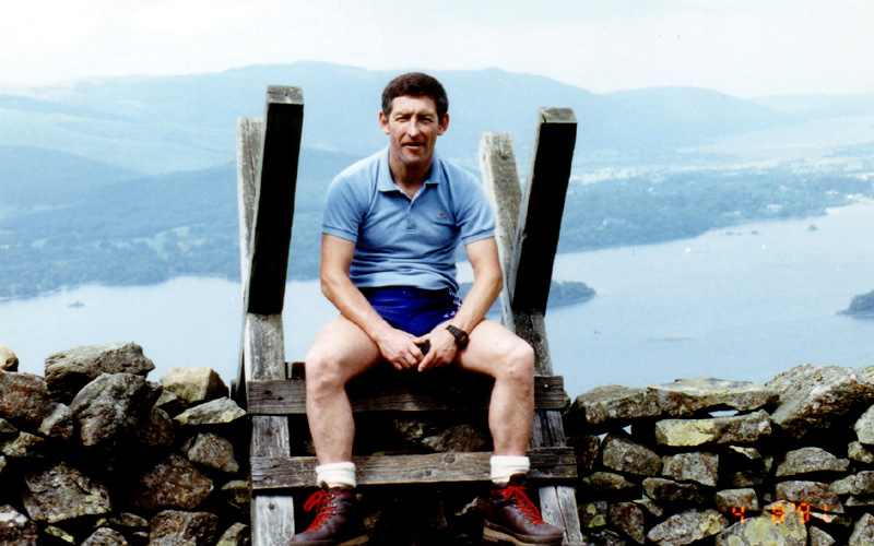 Overlooking Derwentwater